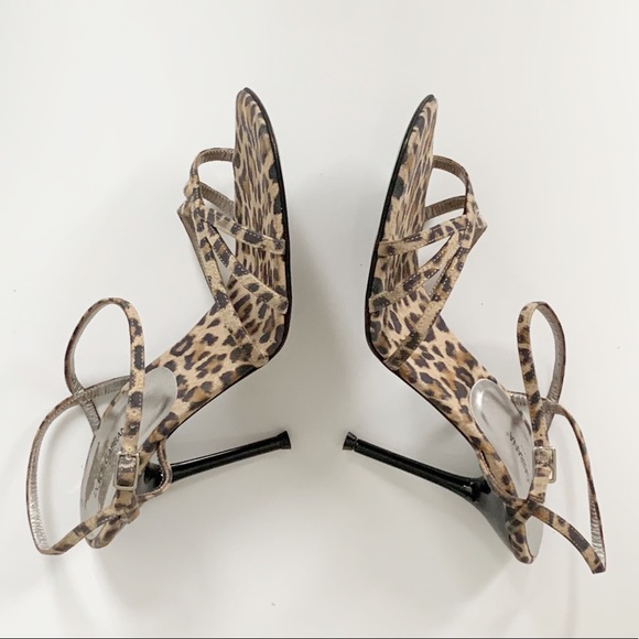 NWOT Dolce & Gabbana leopard open toe pumps SZ: 39 - Picture 3 of 16